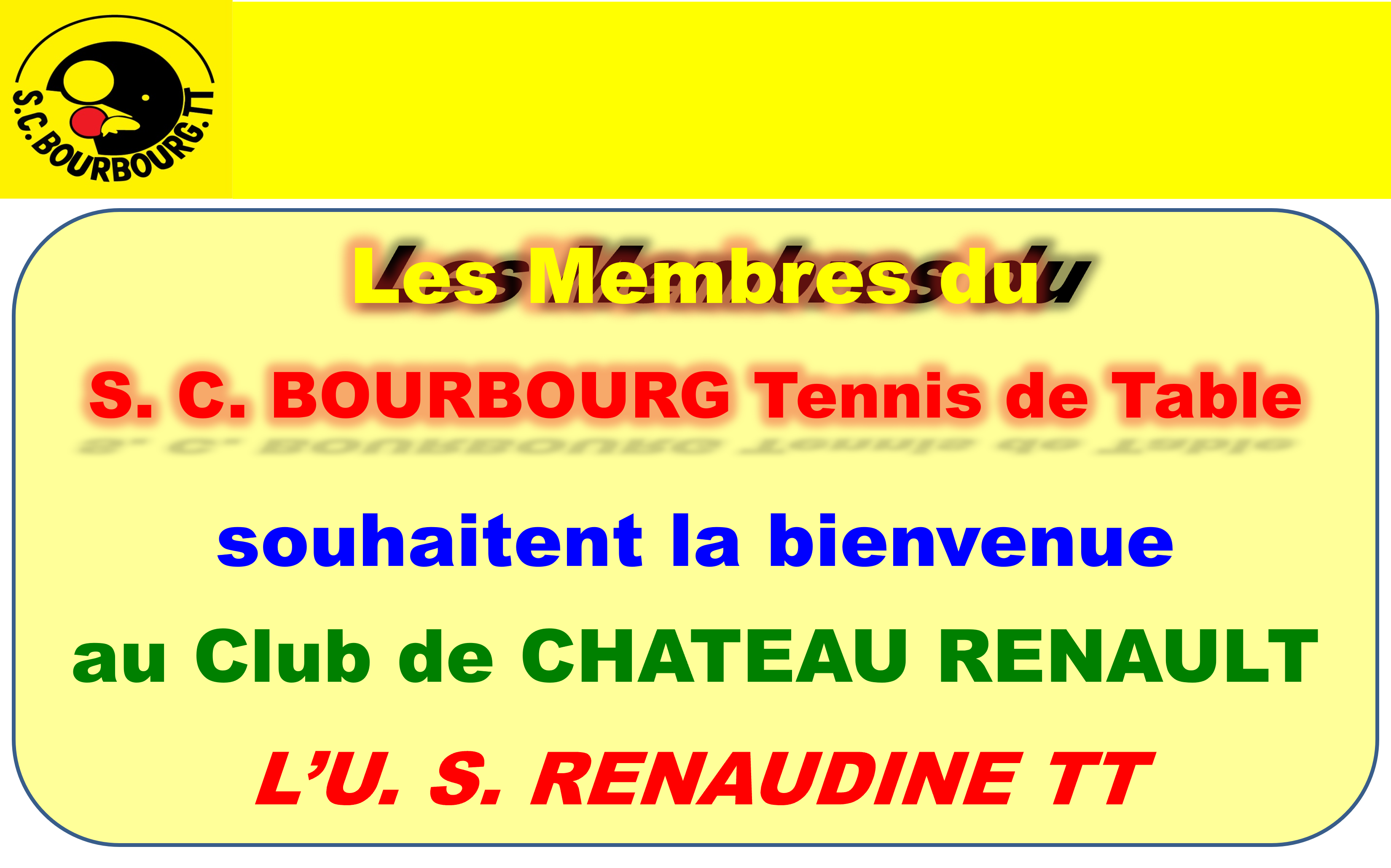 S. C. BOURBOURG tt vs US RENAUDINE